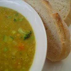 Curried Lentil and Vegetable Soup