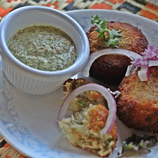Spicy Indian Fishcakes with a Crisp Coating (Macher Chop)