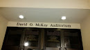 David O. McKay Auditorium