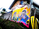 Laban Ng Dalawang Halimaw Graffiti