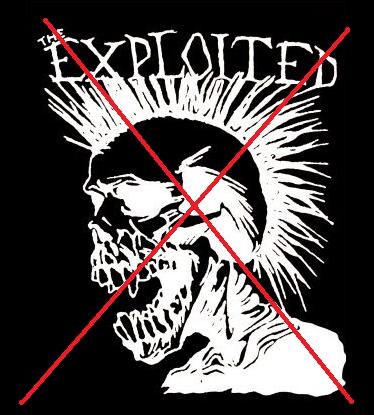 Banda, The Exploited, Son Nazi Punks. Banda, The Exploited, Son Nazi Punks.