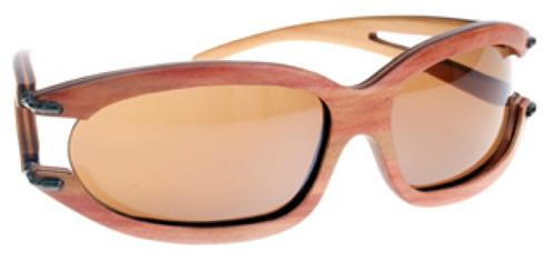 gafas de madera de sol