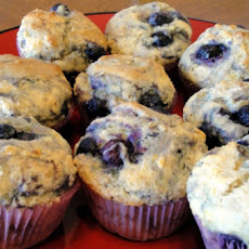 Blueberry Cream Muffins