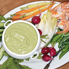 Crudités with Green Goddess Dip