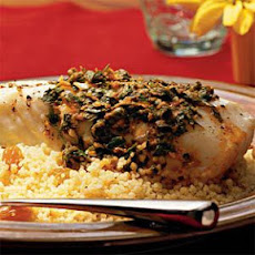 Halibut with Charmoula