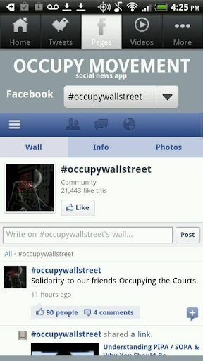 【免費社交App】Occupy Movement Social News-APP點子