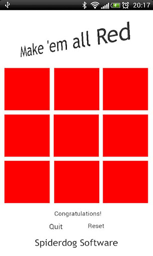 【免費解謎App】Make em all Red! Keypad Puzzle-APP點子