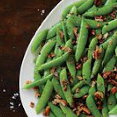 Brown-Buttered Sugar Snap Peas with Pecans