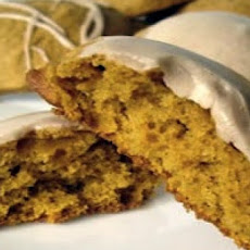 Iced Pumpkin Cookies