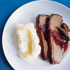 Coffee-Glazed Oven Brisket