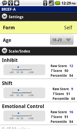 BRIEF-A Scoring Module