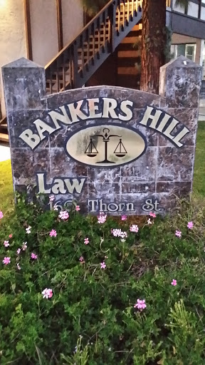 Bankers Hill Law Plaque