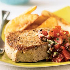 Seared Mediterranean Tuna Steaks