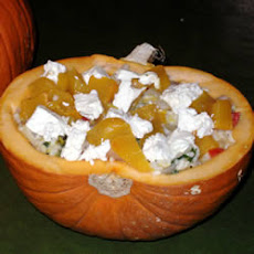 Roast Pumpkin and Feta Risotto