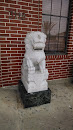 Fortune Concrete Lion Statue 