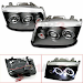 Faros Haloprojector Para Jetta A42018T Xenon