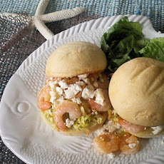 Buffalo Shrimp Sliders