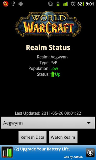 WoW Realm Status