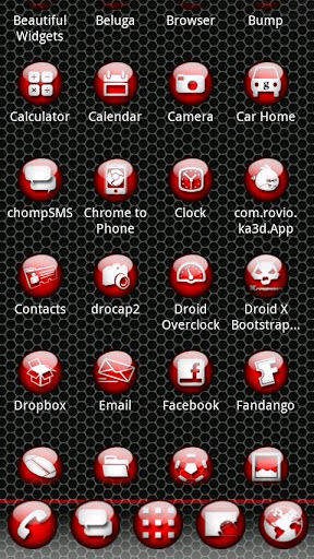 【免費個人化App】ADWTheme Red Balls-APP點子