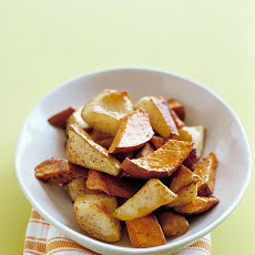 Roasted Pears and Sweet Potatoes