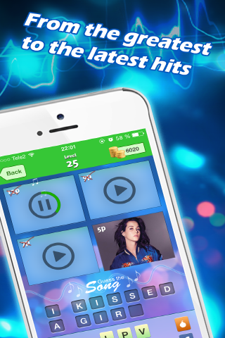 Android application Guess The Song - Music Quiz! screenshort