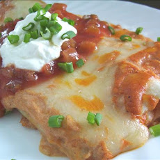 Quick Mexican Cheese Enchiladas