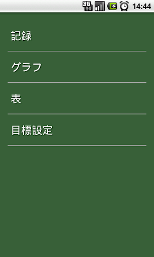 ダイエット グラフ 無料版