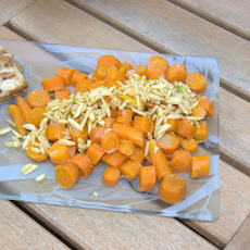 Orange lassi-inspired carrots