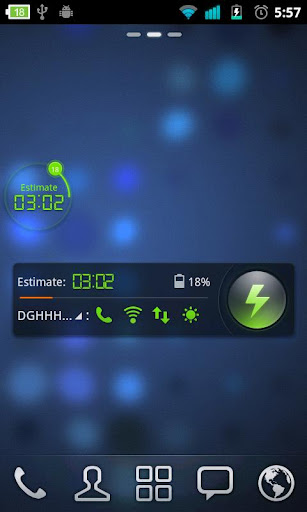 Simple Theme GO Power Battery