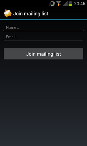 Mailing List