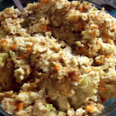 Moist Bread Dressing or Stuffing