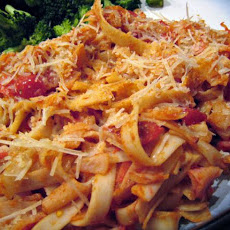 Chipotle and Crab Pasta