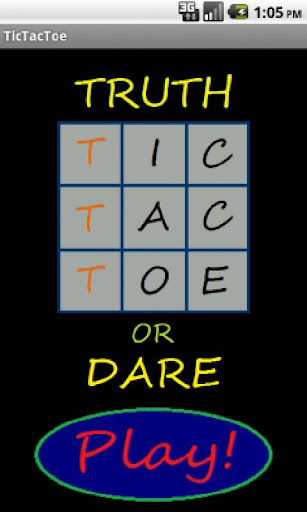 TicTacToe - Truth or Dare