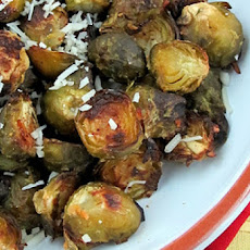 Lemon Parmesan Roasted Brussels Sprouts