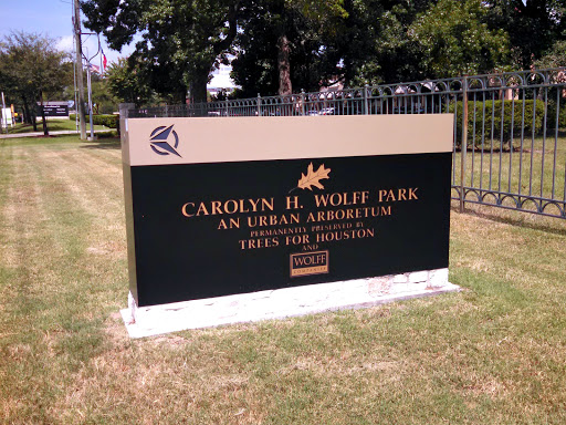 Carolyn H. Wolff Park - Main Sign 