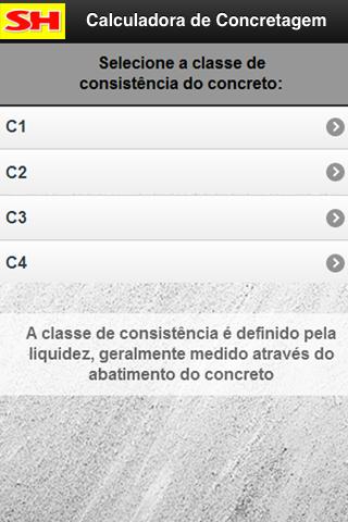 Calculadora de Concreto SH