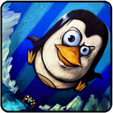 Penguin Skiing 3D mobile app icon