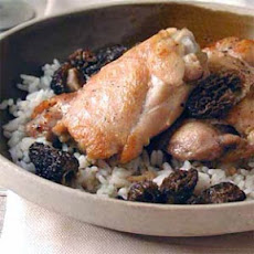 Pollo con Jugo de Morillas (Chicken with Morels)