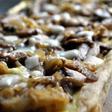 Mushroom and Goat Cheese Tart