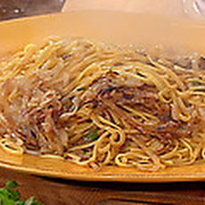 Linguine with Caramelized Onions and Anchovies