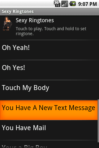 Sexy Ringtones