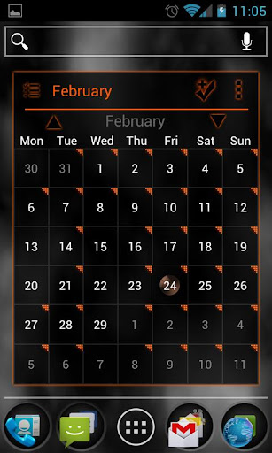 APW Theme SunsetOrange ICS