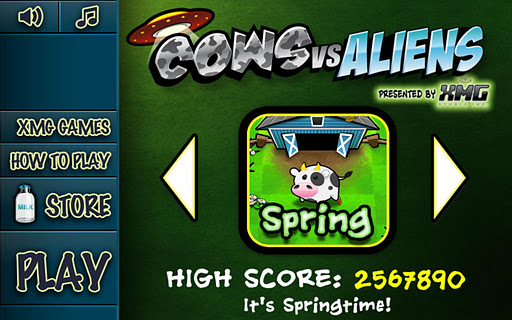 cows-vs-aliens for android screenshot