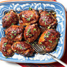 Tamarind-Glazed Chicken Thighs