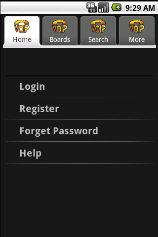 voip-termination for android screenshot