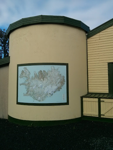 Iceland Map Murals