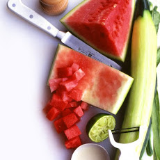 Cucumber and Watermelon Salad