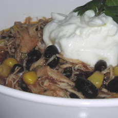 Slow Cooker Chicken and Corn Chili