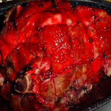 Candy Apple Glazed Ham
