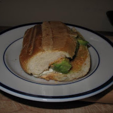 Avocado and Queso Fresco Sandwich